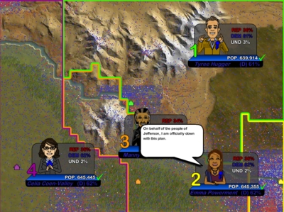 The Redistricting Game
